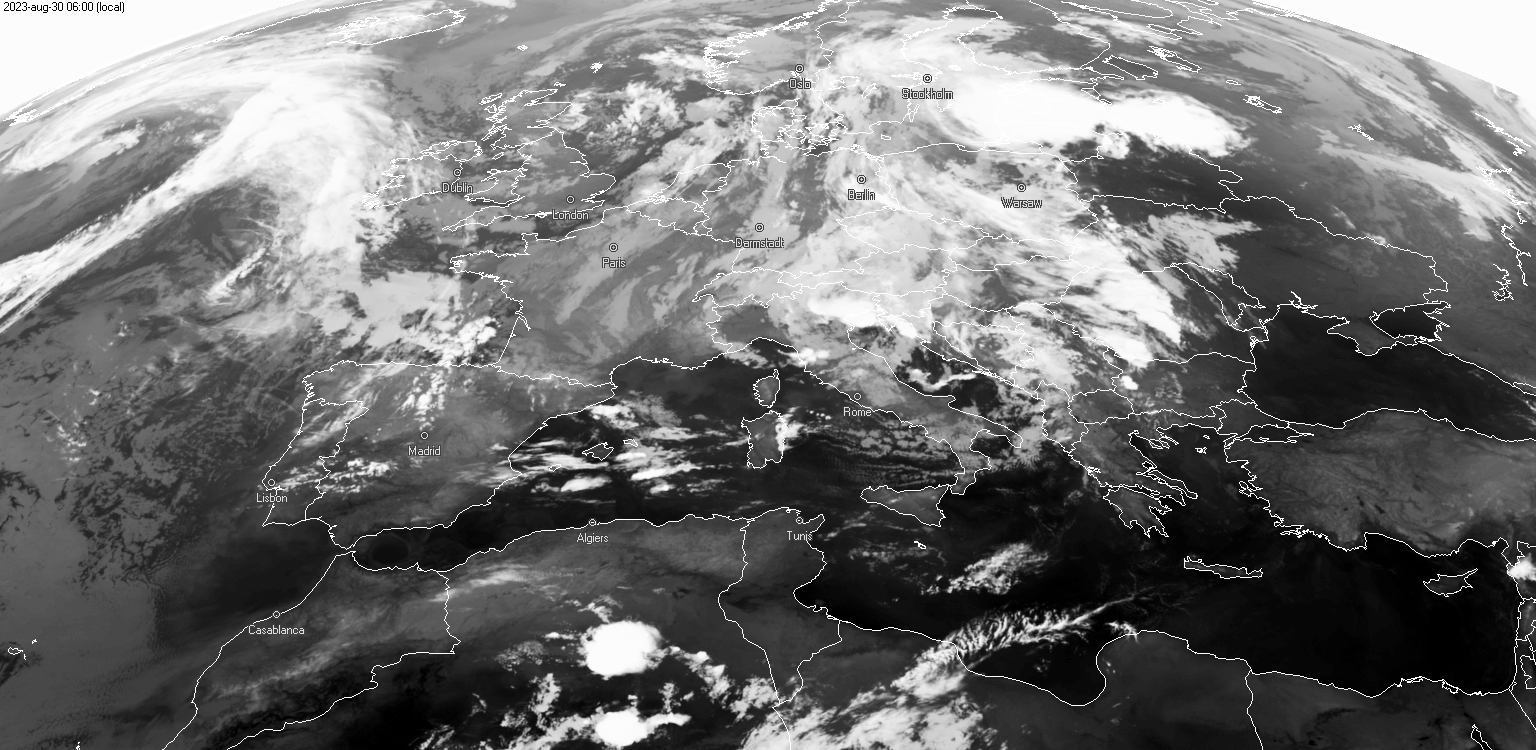WeatherSatelliet Pictures Europa