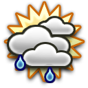 Rainfall, Mostly Cloudy